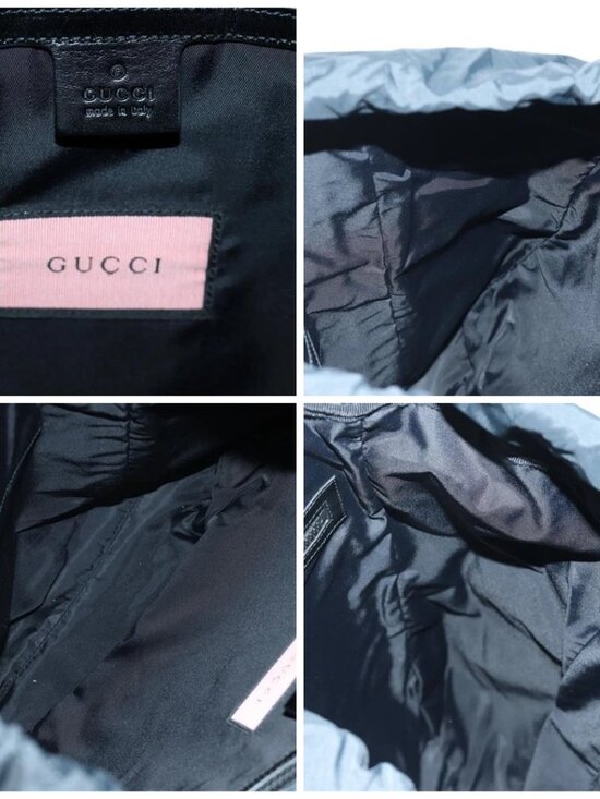 GUCCI Gucci Ghost Sherry Line Backpack Canvas Multicolor 429037 Auth gh1884M main image 4